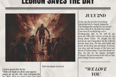 Black and White Vintage Newspaper Product Launch Press Release Instagram Post - 1